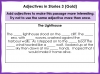 Adjectives in Stories Teaching Resources (slide 8/10)